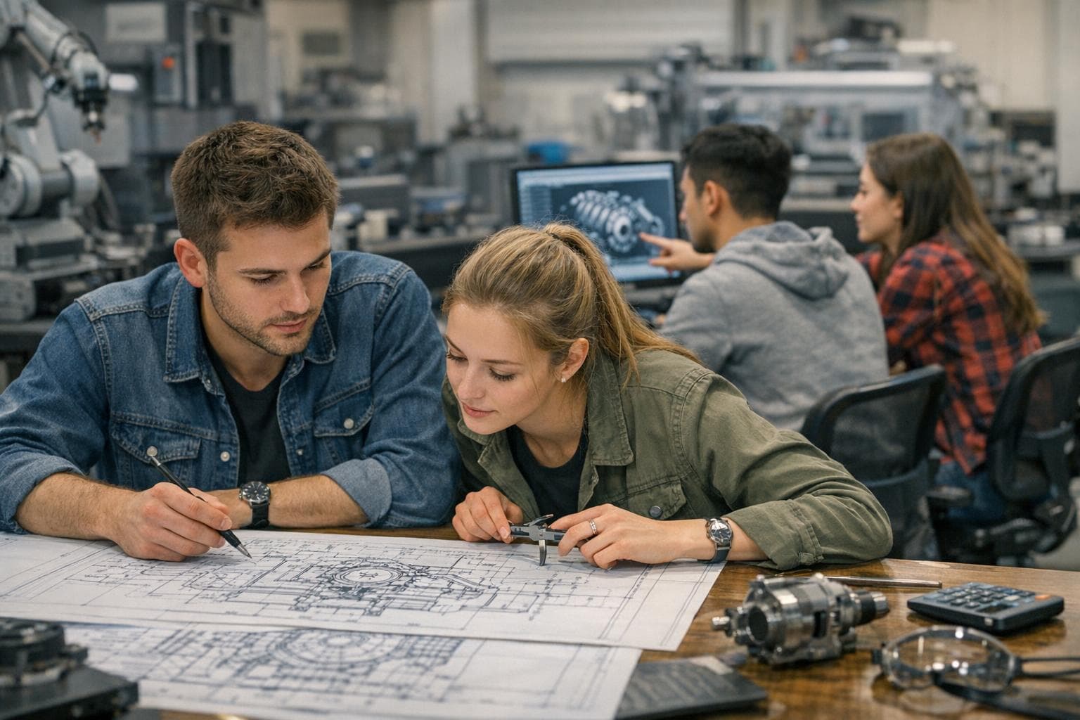 Ingeniería industrial plan de estudios en CDMX
