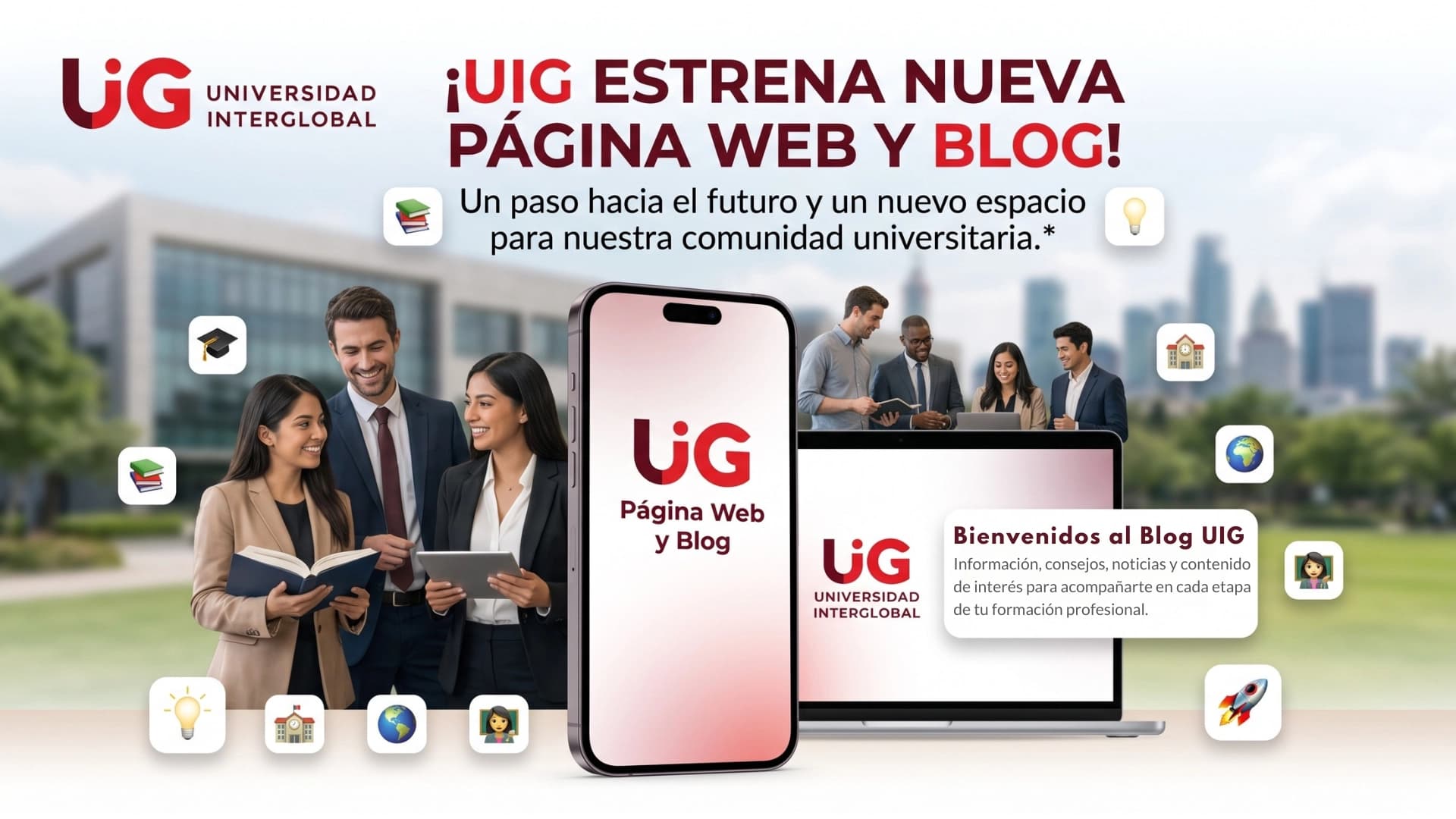 UIG estrena nueva página web y blog